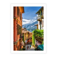 Plakat bez ramy 21x30 - Tropienie Nieskończoności - uliczka, perspektywa