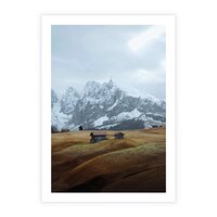 Plakat bez ramy 21x30 - Odkryj Ich Urok - góry, skandynawia