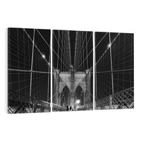 Obraz na płótnie 120x80 - Nowy Jork - Mosty w USA - NY, USA