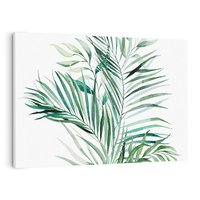 Obraz na płótnie 70x50 - Blask Natury - złote, liście